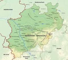 The police, building supervision, health supervision and the media; Nordrhein Westfalen Karte Freeworldmaps Net