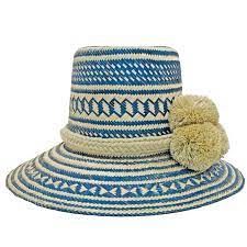 Stunning Woven Hats By Beau Ro These Traditional Wayuu Hats Can Be Worn Brim Up Or Brim Down Hand Made In Columbia A Perfect End Painted Hats Hat Shop Hats