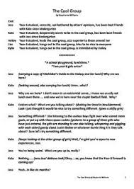 Short Play Script The Cool Group Short Drama Script Play Scripts For Kids Short Play