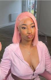 Stema Colored Straight 13x4 Lace Front Bob Wigs