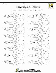 2 Times Table Worksheet Awesome 2 Times Table In 2020 Times Tables Worksheets Math Fact Worksheets Multiplication Worksheets