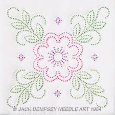 Candy cane christmas in red, white these ornaments were inspired by very traditional patterns found in quilting, weaving and knitting. Jack Dempsey Needle Art Floral Design 18 Quilt Blocks Stamped Cross Stitch Kit 73297 123stitch