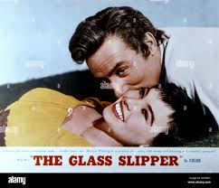 THE GLASS SLIPPER, Leslie Caron, Michael Wilding, 1955 Stock Photo