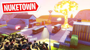 Tranzit remake on fortnite creative | final version (no zombies) unfortunately, im out of block islands and have to delete tranzit. Playing Nuketown Zombies In Fortnite Creative Mode Youtube