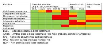 Antibiotic Spectrum Chart Phartoonz