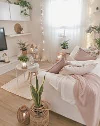 I hope that you enjoy this aesthetic pinterest room . A Combination Of Baby Pink Beige White And Green Is Such An Elegant Sala De Apartamento Pequeno Decoracion De Interiores Salones Decoracion De La Habitacion