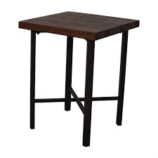 Authentic reclaimed planks salvaged from old barns make up the 1.5 inch thick top and still retain all the history of their long and varied use. 73 Off Pottery Barn Pottery Barn Griffin Reclaimed Wood Bar Height Table Tables