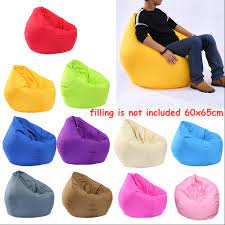 Extra large bean bag chair lazy sofa cover indoor outdoor game seat beanbag 77 reviews cod. Buy Bean Bag Cover Only Washable Bean Bag Chair Replacement Cover Without Bean Filling 60x65cm Online In Egypt 899170522
