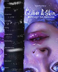 Honestly, there are so many other uses for this. Glitter And Skin Brushset For Procreate By Heymaryjean On Deviantart