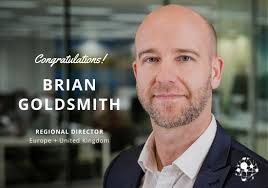Brian Goldsmith Promoted to Regional Director, Europe + United Kingdom