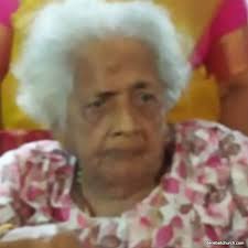 Mrs. Lilly Helen Pinto (96yrs) Mullerkadu Ward
