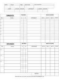 High School Coach Printables Tennis Google Search Tennis Scores Tennis Doubles Tennis