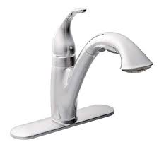 How do delta faucets compare with moen faucets? Standard Plumbing Supply Product Moen Chateau 7423 Chrome One Handle Kitchen Faucet