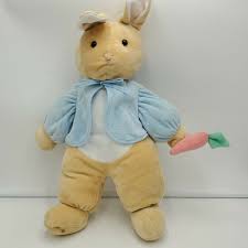 Eden Velour Beatrix Potter Peter Rabbit Plush Large 17 Soft Toy Cuddly Velour Ebay Peter Rabbit Plush Rabbit Plush Soft Toy