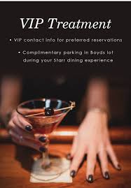 5% discount w/ starr restaurants promo code; Boyds X Starr Restaurants Dress Up Dine Out Boyds Philadelphia