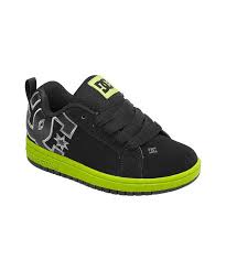 Black And Lime Green Dc Shoes Home Page Zulily Sneakers Kids Sneakers Green Black S