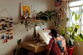 I love exploring, he says. Inside The Plant Filled Studio Of Brazilian Illustrator Willian Santiago Society6 Blog