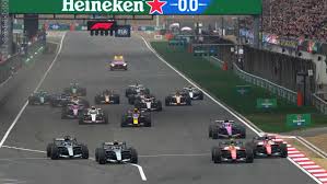 Watch the Chinese GP start as Hamilton takes the lead