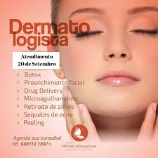 Dia 20 de setembro tem atendimento dermatológico no Centro Michelle  Albuquerque em Cocal-PI