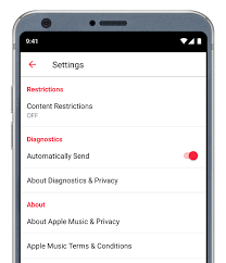 Mematikan Konten Eksplisit Pada Apple Music Di Perangkat Android Apple Support