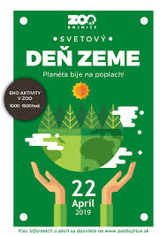 Den země 2020 příroda ve městě. Svetovy Den Zeme V Narodnej Zoo Bojnice Sdetmi Com