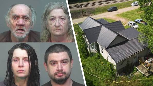 HOUSE OF HORRORS: Four adults face felony child endangerment charges after  16 kids were found living in squalid conditions inside a home in Hamden,  Ohio. But how did 16 hidden kids go