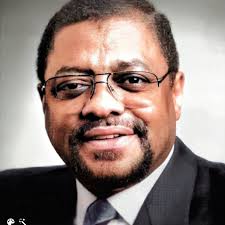 Rev. Dr. Henry T. Baines, owner and founder of the Stop Shop Save  Supermarket Chain since 1978. Baines opened his first market