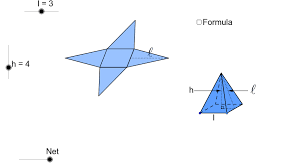 Square pyramid rectangular pyramid net. Make A Net Geogebra