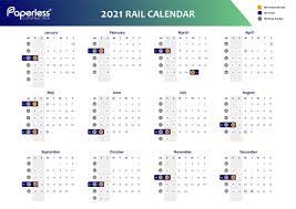 Grades are due by december 22. Network Rail Calendar 2021 Paperless Construction
