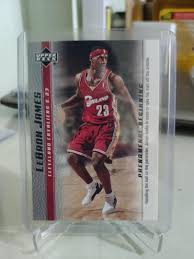 Packs of these used to cost $500 apiece when the set was first released. Lebron James Rookie Card Phenomenal Beginning Upper Deck Nba Cards For Sale Hobbies Toys Toys Games On Carousell