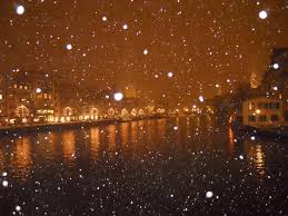 snowing in zurich