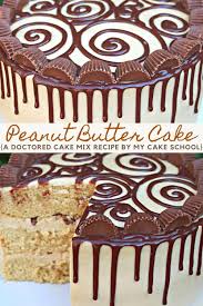 Maybe you would like to learn more about one of these? Peanut Butter Cake A Doctored Cake Mix Recipe My Cake School