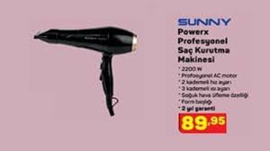 A101 Sunny Powerx Profesyonel Sac Kurutma Makinesi Yorumlari Ve Ozellikleri Kurutma Makinesi Sac Brosur