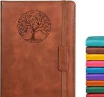 Leather Notebook - PU Leather Notebook - A5 Hardcover