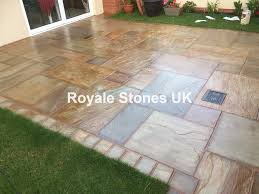 Golden Buff Indian Sandstone Paving Slabs For Outdoor Patio At Best Price And Best Quality Outdoor Garden Pa Sandstone Paving Patio Garden Design Patio Stones