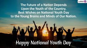 1 national youth day quotes wishes sms. National Youth Day 2020 Messages And Images Whatsapp Stickers Yuva Diwas Posters Gifs Sms And Facebook Greetings To Wish On Swami Vivekananda Jayanti Latestly