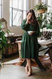 The Sara Dress In Kombu Dresses Fashion Fashion Outfits