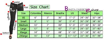 Colombian Jeans Size Chart The Best Style Jeans