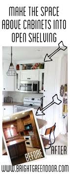 How To Build Open Shelving Above Cabinets For A Custom Kitchen Above Kitchen Cabinets Diy Kitchen Cupboards Kitchen Cupboards