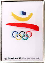 Seran los segundos juegos olimpicos que se disputaran en la ciudad de tokio la primera. Logo Olimpico Insignia Barcelona 1992 Poster Amazon Es Deportes Y Aire Libre