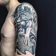 Top 67 Aquarius Tattoo Ideas 2021 Inspiration Guide Aquarius Tattoo Tattoos For Guys Half Sleeve Tattoos For Guys