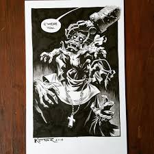 Hellboy ualac figure kickstarter board game figure d&d role play. Lukas Ketner On Twitter Inktober Inktober2018 Day 9 Turns Out Ualac From Hellboy Box Full Of Evil Is The Same Demon As Valac From The Nun So I Couldn T Resist The Mashup
