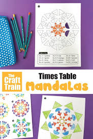 But what if there were some tricks that made memorizing another way to think of this is that for any nines table fact less than 100, the sum of the digits is always going to be be nine. Multiplication Mandalas The Craft Train Math Art Activities Math Activities Math Coloring