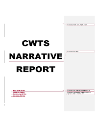 Cwts Narrative Report Pdf Entrepreneurship