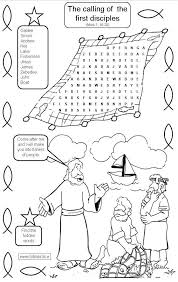 Calling Of Disciples Wordseach Jpg 686 1 085 Pixels Bible Activities For Kids Bible Activities Bible Lessons For Kids