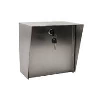8" x 8" Square Stainless Steel Hosuing for Access Control Devices -  MC-SS-08-E