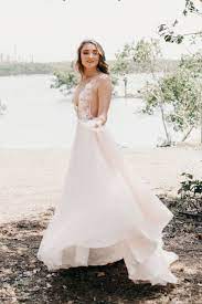 Goddess By Nature Dreamy Designer Wedding Dresses For The Modern Bride For Destination We Australian Wedding Dresses Wedding Dresses Unique Boho Wedding Dress