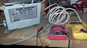 This conversion happens through the use of the aptly named converter. Power Converter Charger Test 120 Volt Ac To 12 Volt Dc Parts Below Youtube