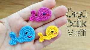 Orgu Balik Yapimi Kitap Ayraci Magnet Crochet Fish Orgu Balik Kitap Ayraci