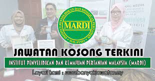 Jawatan yang ditawarkan (bertaraf tetap): Jawatan Kosong Di Institut Penyelidikan Dan Kemajuan Pertanian Malaysia Mardi 13 Disember 2018 Kerja Kosong 2021 Jawatan Kosong Kerajaan 2021